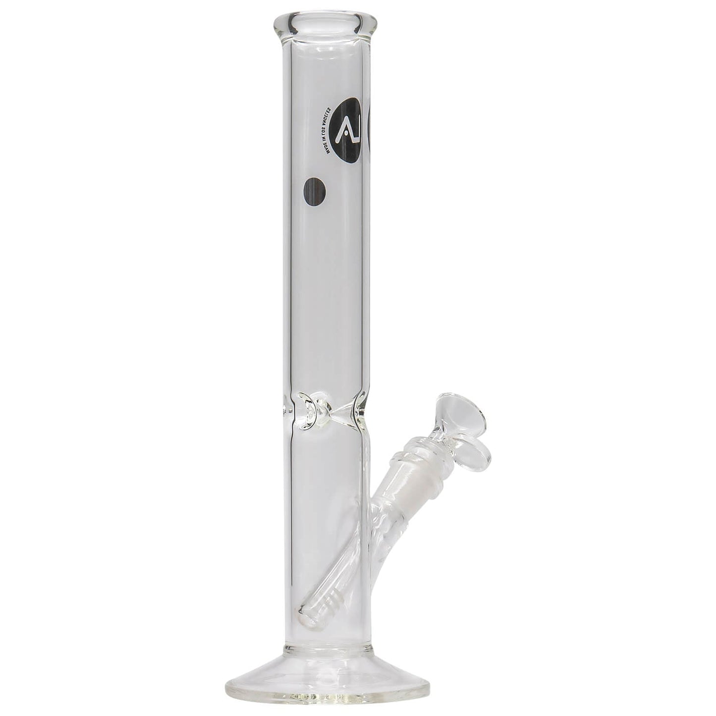"Straight Shooter" 12 Inch Clear Straight Bong