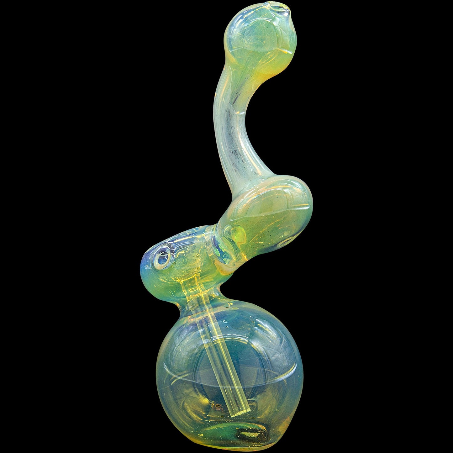 "Silver Sherlock" Fumed Sherlock Bubbler Pipe (Various Colors)