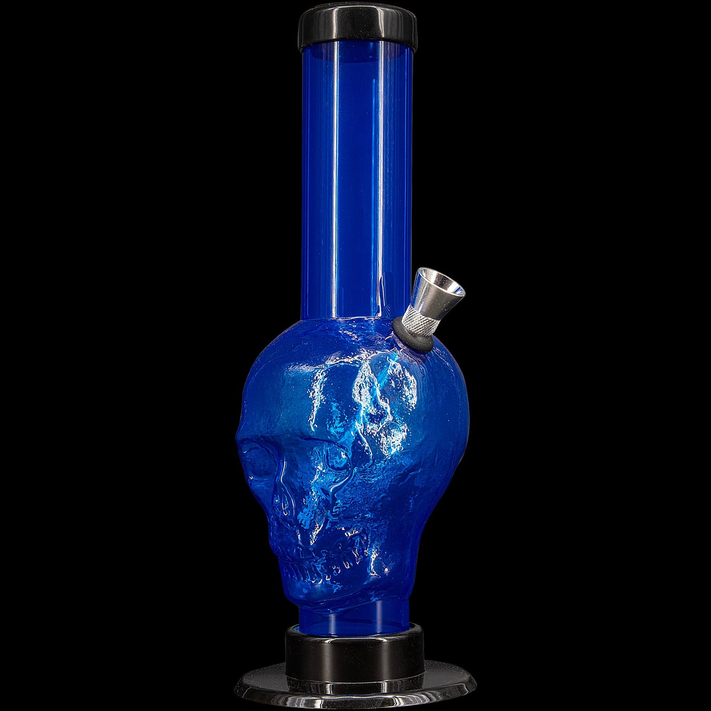 JM Enterprises 9-12" Acrylic Skull Bong - Multiple Colors