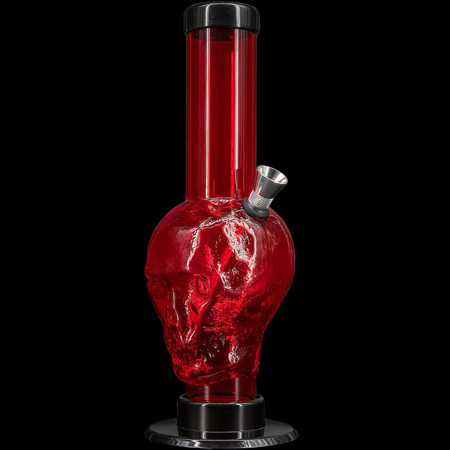 JM Enterprises 9-12" Acrylic Skull Bong - Multiple Colors