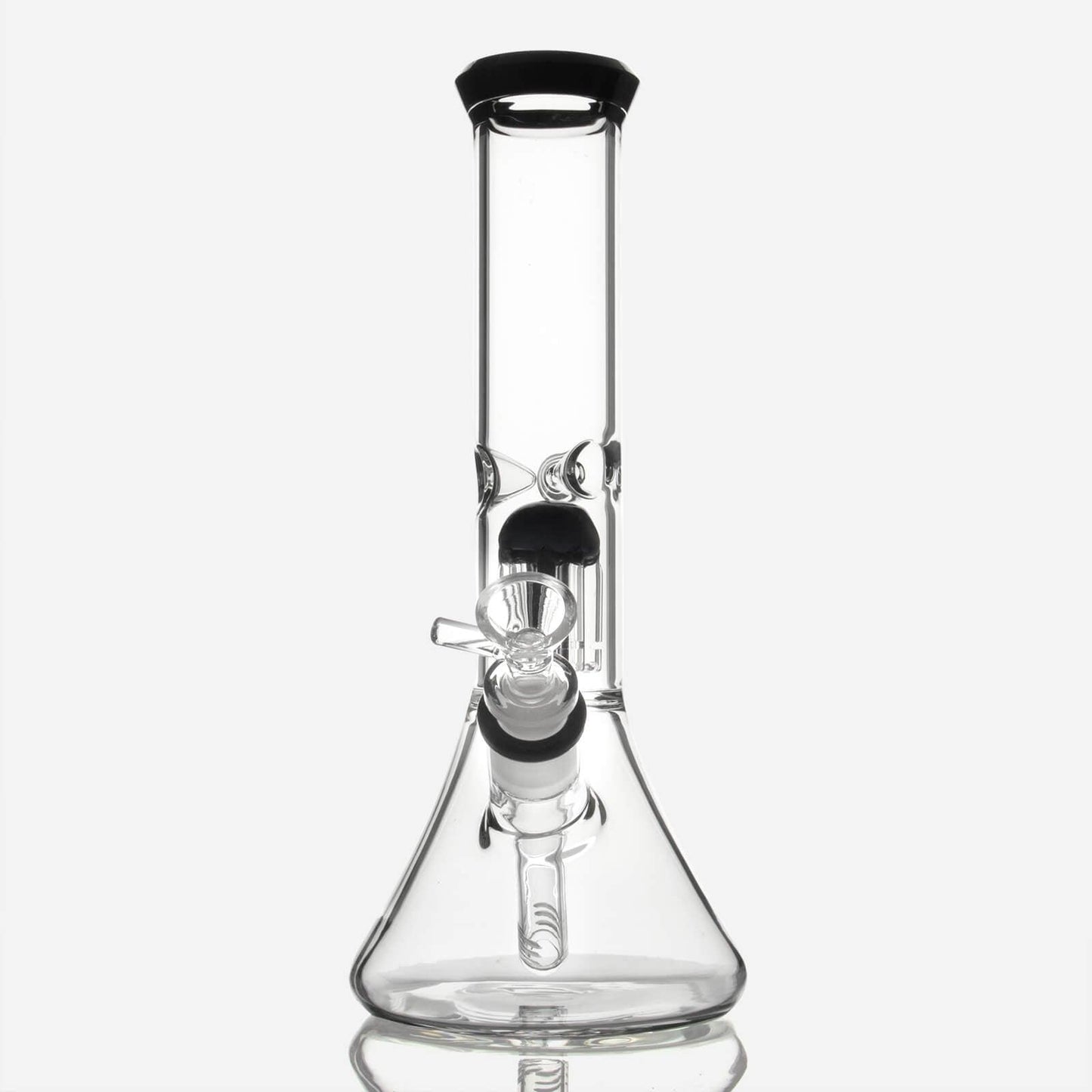 11-inch Glass Beaker Bong with Tree Perc