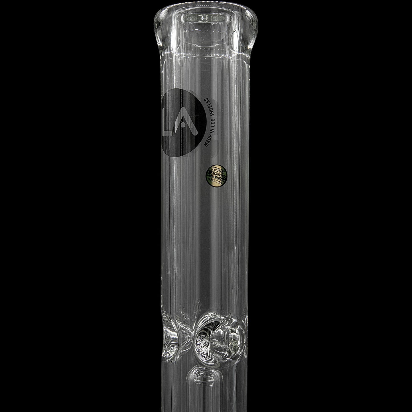 "King Pipe" Ultra Heavy 9mm Shower-Head Beaker Pipe